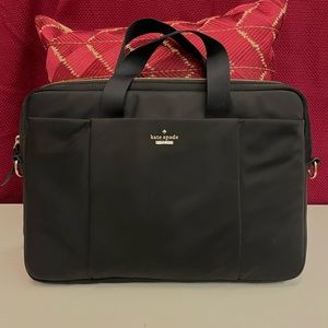 Kate Spade Laptop Smart tablet iPad carry case briefcase canvas tote padded bag